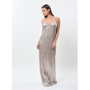 Aphrodite Dress Silver-Gold